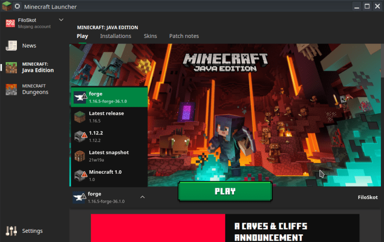 GitHub - hancin/Fullscreen-Windowed-Minecraft: Allows you to make your game  run in borderless windowed instead of the default fullscreen. Compatible  with all MC 1.7.10 and up.