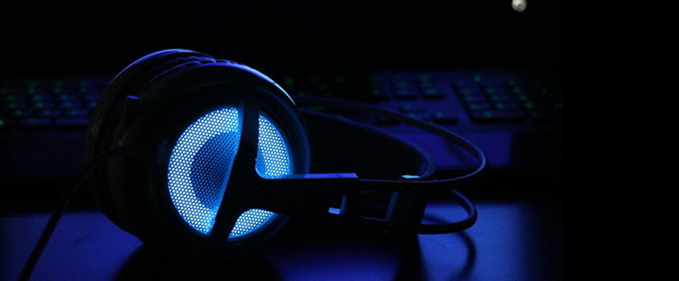 Headphones for gamers and game streamers.