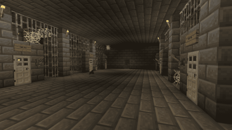 minecraft prison building idea
