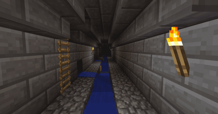 minecraft sewers building idea