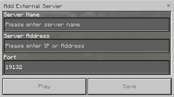 Joining a server to play Minecraft Multiplayer on PC Bedrock edition