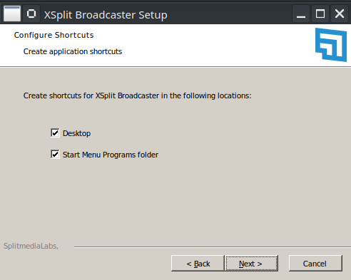 XSPlit Brodacaster Choose Icons