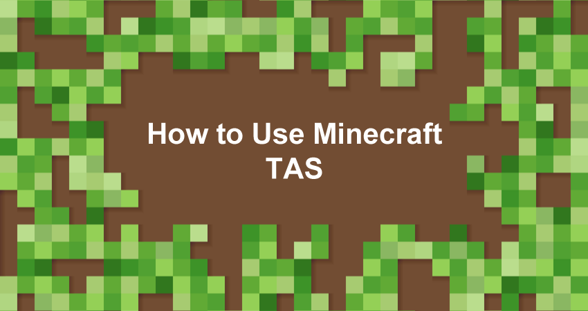 How To Use Minecraft Tas