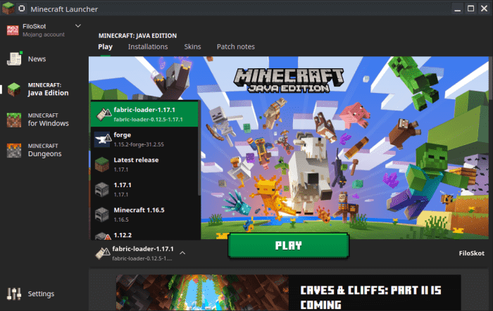 minecraft fabric loader