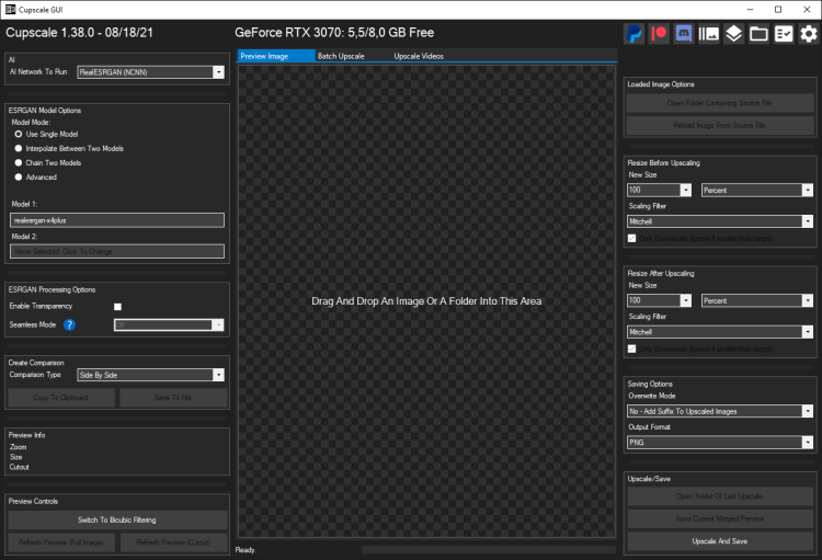 cupscale video upscaling