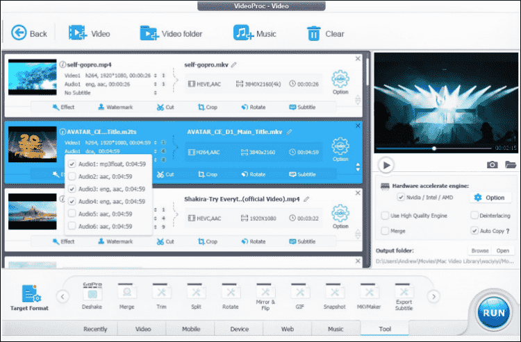 videoproc converter video upscaling