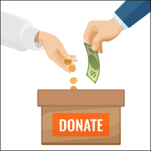 Donations as a method of blog monetization 