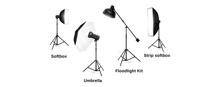 Lighting equipment for game streaming.