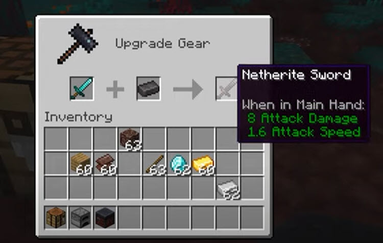 netherite sword